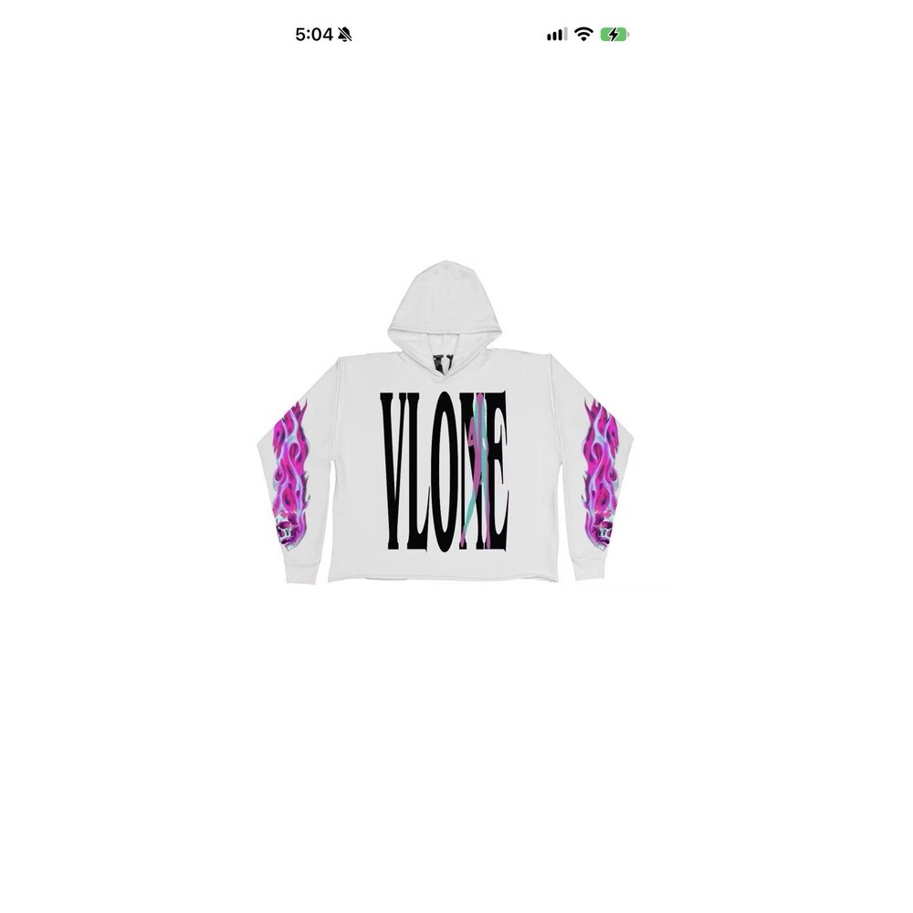 VLONE Vice City Hoodie - Size M- White - NEW - Medium